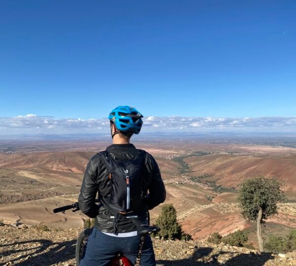 Biking in Atlas Mountains