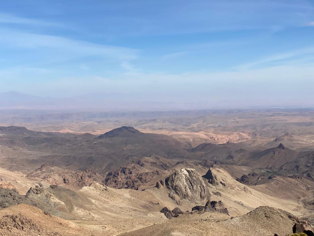 Less crowded hikes in Morocco showing Jbel Asat trails